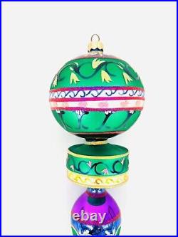 11 Christopher Radko Christmas Memories Reflector Drop Ornament 00-045-0