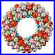 16-Cody-Foster-Glass-Ball-Ornament-Wreath-Vntg-Retro-Style-Christmas-Decor-01-ndni
