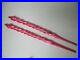 2-Stunning-Vintage-Glass-Christmas-Ornament-14-Long-Twisted-Satin-Pink-Icicle-01-ojq