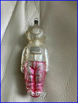 Antique German Blown Glass Deep Sea Diver Christmas Ornament Rare Hard to find