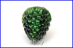 Antique Vintage Green Cluster of Grapes Mercury Glass Kugel Christmas Germany