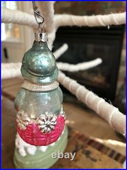 Antique Vintage Old LADY / WOMAN Mercury Glass Christmas Ornament Germany