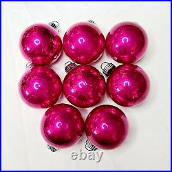 Big Huge Large Lot Of Vintage Mercury Glass Christmas Ornaments! 70+ Balls