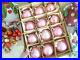 Box-12-Poland-Pink-Satin-Glass-Vtg-Xmas-Ornaments-Shiny-Brite-EASTER-photos-pick-01-tkq
