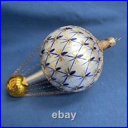 Christopher Radko Ornament French Regency Balloon Wire Wrapped