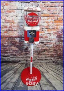 Coca cola Coke memorabilia vintage gumball machine Acorn glass Christmas gift