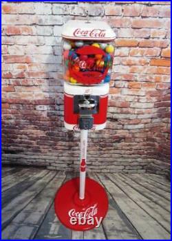 Coca cola Coke memorabilia vintage gumball machine Acorn glass Christmas gift