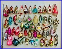 Collectible Vintage Christmas Ornaments 50 Pieces