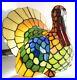 Cracker-Barrel-Turkey-Stained-Glass-Style-Tiffany-Style-Lamp-Vintage-Beautiful-01-puur