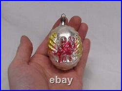German Antique Glass Red Riding Hood Christmas Ornament Decoration 1930's