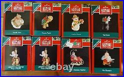 Hallmark Keepsake Miniature Ornaments 1991 Large lot of 41 Vintage Cake Topper