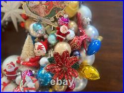 Handmade Vintage Christmas Ornament Wreath Custom 24