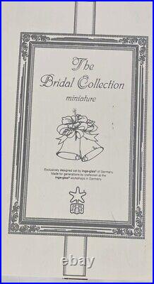 Inge-Glas Christmas Ornaments Miniatures The Bridal Collection Set of 12 Germany