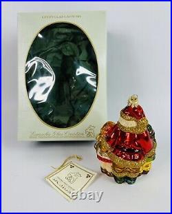 Lot Of 5 Vintage Handblown & Painted Glass Christmas Ornaments By Krebs GERMANY