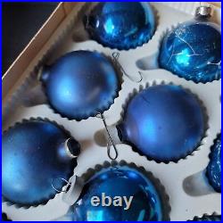 Mixed Lot of Vintage Mercury Glass Christmas Ball Ornaments All Shapes and Sizes