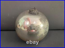 Old Vintage Rare Unique Decorative Christmas Kugel Glass Hanging Ball (k3)