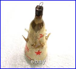 Rare Old Vintage Russian Glass Christmas Ornament Decoration USSR Satellite Mir