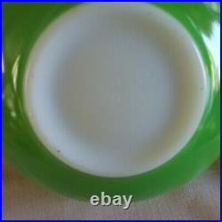 Rare Vintage Limited Release Promo Green Merry Christmas Cinderella Bowl