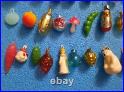 Soviet Christmas Ornament Decoration Small Toys New Year USSR Moscow Vintage