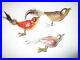 Three-3-Birds-Germany-Vintage-Christmas-Clip-on-Ornaments-Glass-Feather-Tails-01-uq