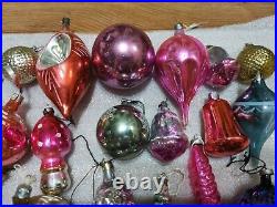USSR 40 christmas ornament glass vintage toys Soviet decorations New Year