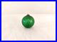 Vintage-Cadmium-Green-Glass-2-75-Heavy-German-Kugel-Christmas-Ornament-KU71-01-vt