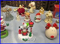 Vintage Christmas Ornament Lot of 20+ Vintage Ornaments Wood Glass Metal Plastic