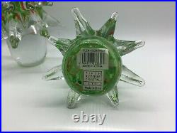 Vintage Christmas Trees Art Glass (Fifth Avenue Crystal L. T. D)