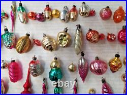 Vintage Christmas tree toys USSR. 60 pieces