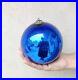 Vintage-Kugel-Cobalt-Blue-Christmas-Ornament-Glass-5-Brass-Cap-Germany-38-01-cbs
