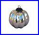 Vintage-LARGE-Silver-Kugel-Christmas-Ornament-Ribbed-Grey-Mercury-Glass-01-nc