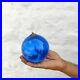Vintage-Old-Kugel-Heavy-4-25-Blue-Glass-Round-Christmas-Ornament-Germany-562-01-tth