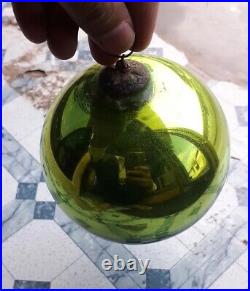 Vintage Original Shiny Brite Glass Christmas Ornament Set Ball Bell Teardrop