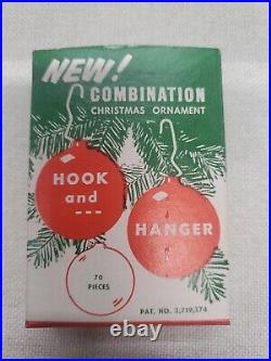 Vintage Paragon Tree Pak Christmas Tree Ornament 65 Pc Set Original Box RARE