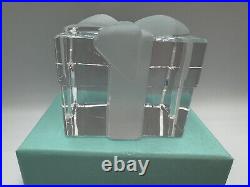 Vintage Tiffany & Co. Solid Crystal Christmas or Birthday Present with Box