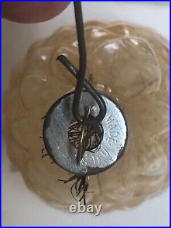 Vintage/antique Christmas ornament Wire inside Glass
