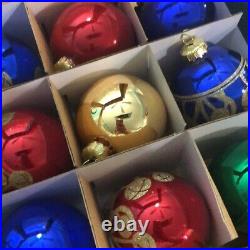 Vintage glass Christmas bulbs ornament holiday collection 25