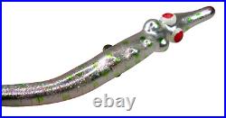 Vtg Christopher RADKO clip ornament CrocODile #93-297 Italian blown glass RARE