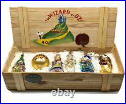 Wizard of Oz Kurt Adler Polonaise Limited Edition Wood Box Set SIGNED & NIB